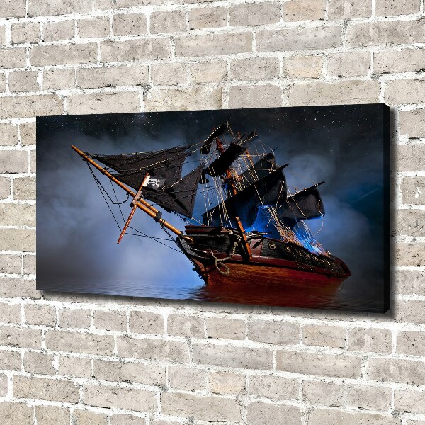 Foto op canvas Piratenschip