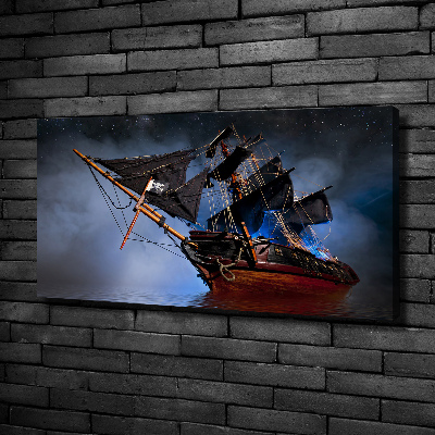Foto op canvas Piratenschip