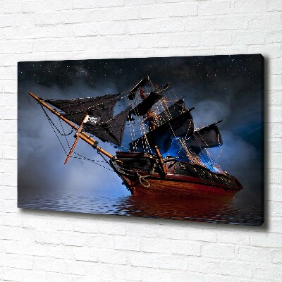 Foto op canvas Piratenschip