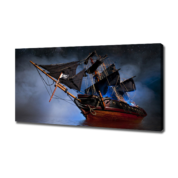 Foto op canvas Piratenschip