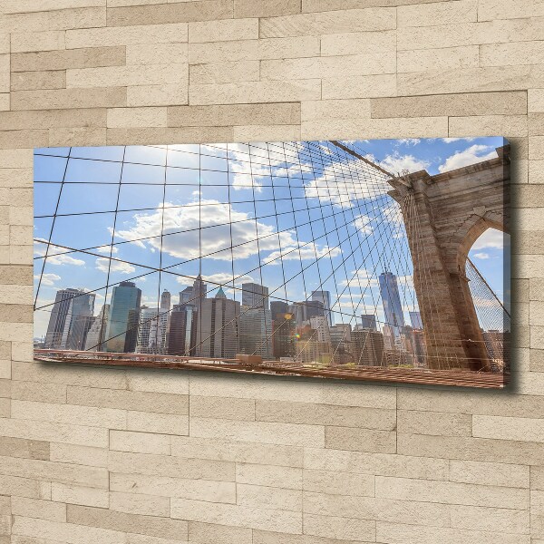 Foto canvas New York Bridge