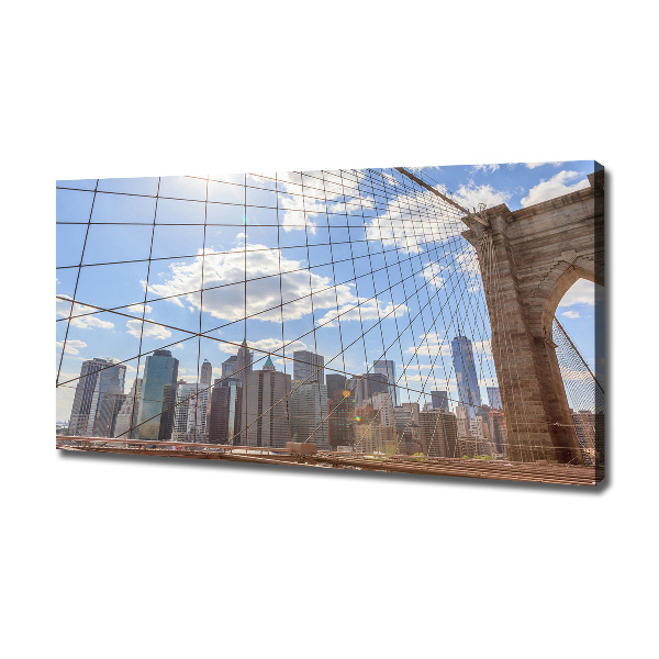 Foto canvas New York Bridge