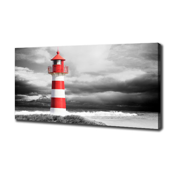 Foto canvas Vuurtoren