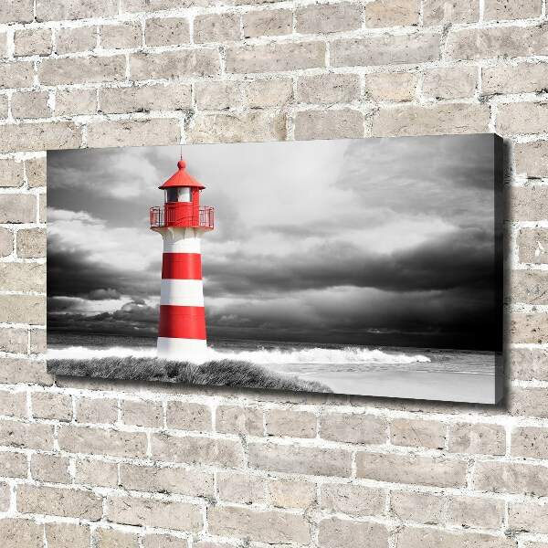 Foto canvas Vuurtoren
