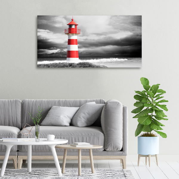 Foto canvas Vuurtoren