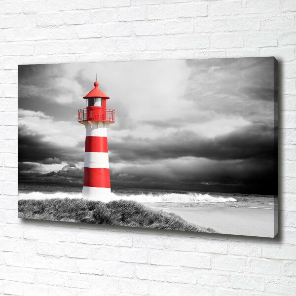 Foto canvas Vuurtoren