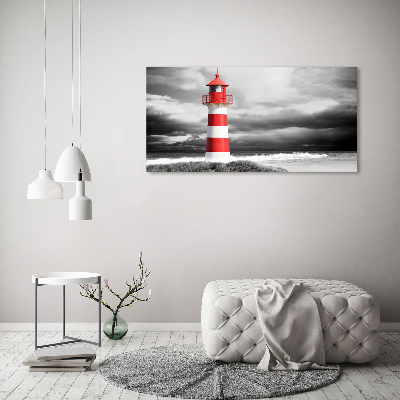 Foto canvas Vuurtoren