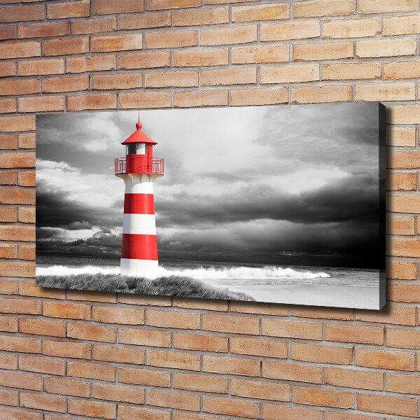 Foto canvas Vuurtoren