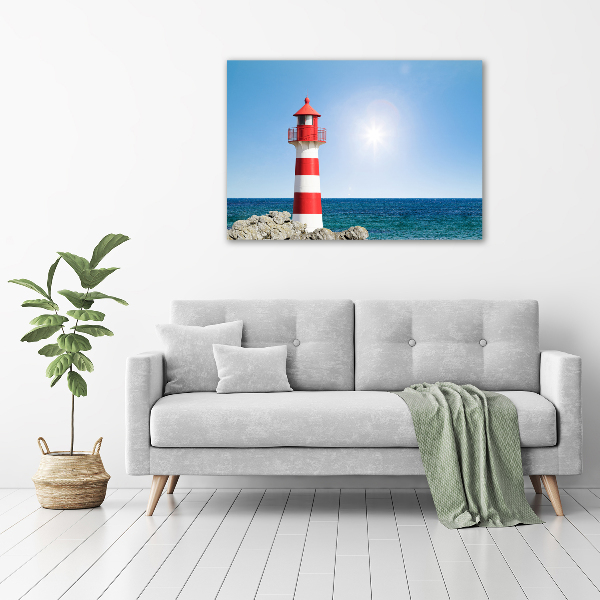 Foto op canvas Vuurtoren