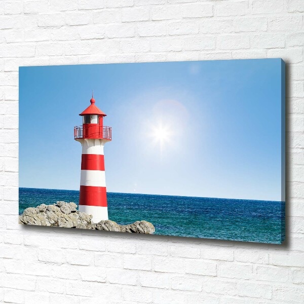 Foto op canvas Vuurtoren