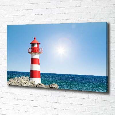 Foto op canvas Vuurtoren