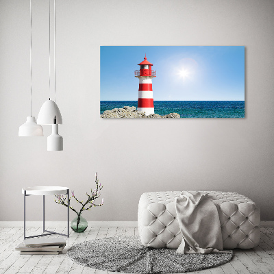 Foto op canvas Vuurtoren