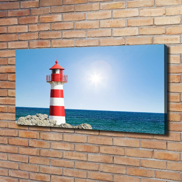 Foto op canvas Vuurtoren