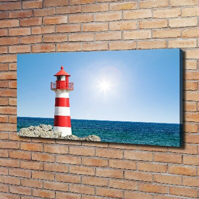 Foto op canvas Vuurtoren
