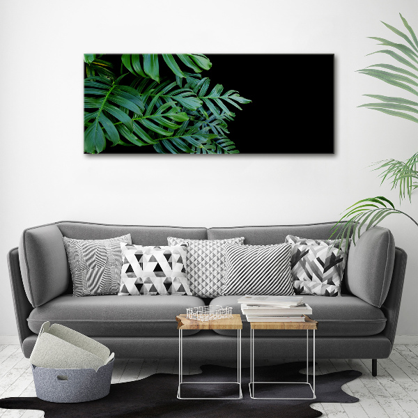 Schilderij op canvas Monstera