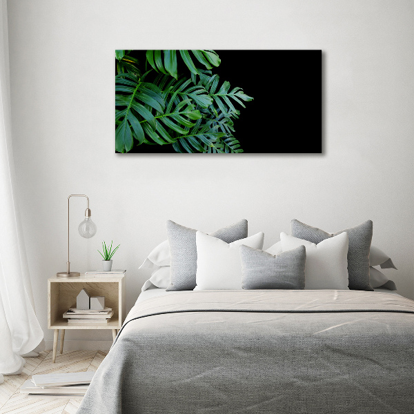 Schilderij op canvas Monstera