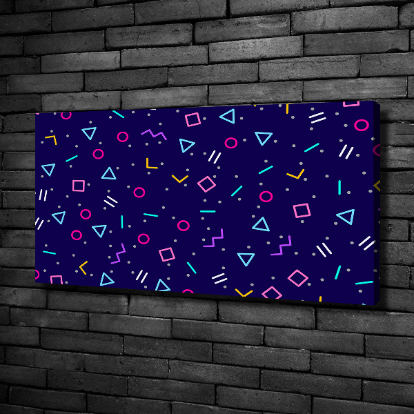 Canvas schilderij Geometrische achtergrond