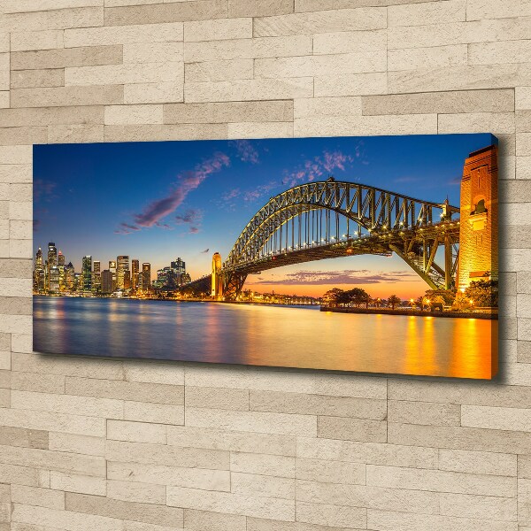 Schilderij op canvas Sydney Skyline