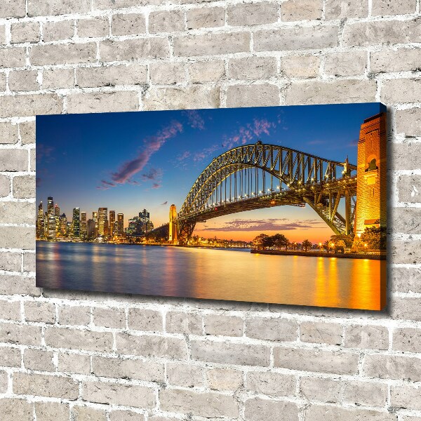 Schilderij op canvas Sydney Skyline