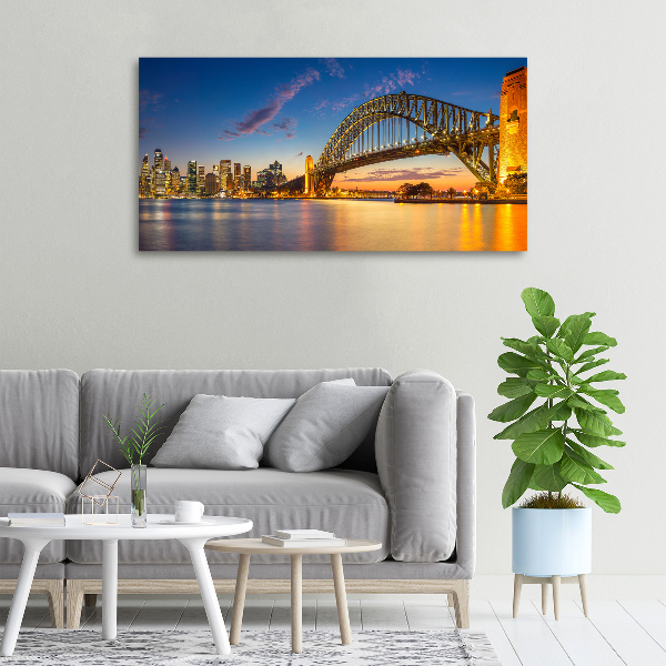 Schilderij op canvas Sydney Skyline