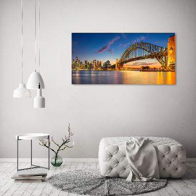 Schilderij op canvas Sydney Skyline