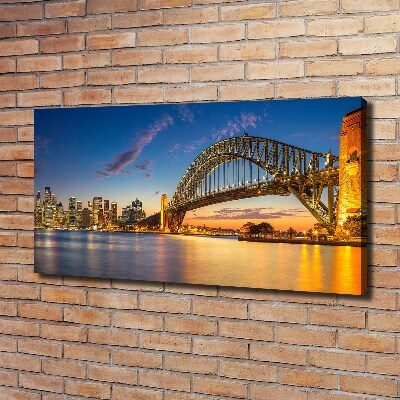 Schilderij op canvas Sydney Skyline