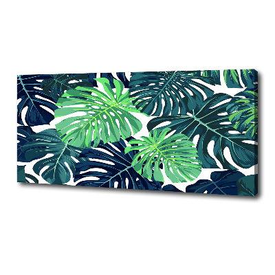 Foto canvas Tropische bladeren