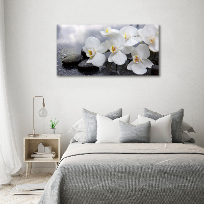 Schilderij op canvas Orchidee