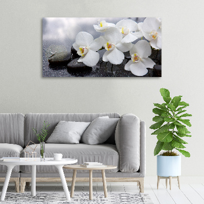 Schilderij op canvas Orchidee