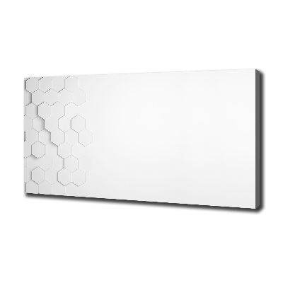 Foto canvas Achtergrond met zeshoeken