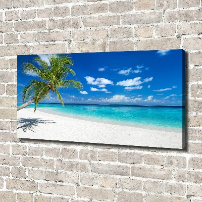 Canvas foto Tropisch strand