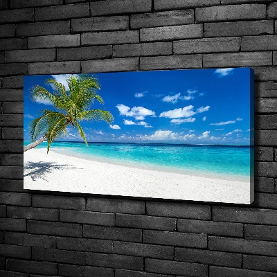 Canvas foto Tropisch strand