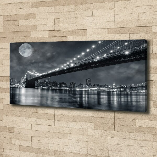 Foto canvas Brooklynbrug