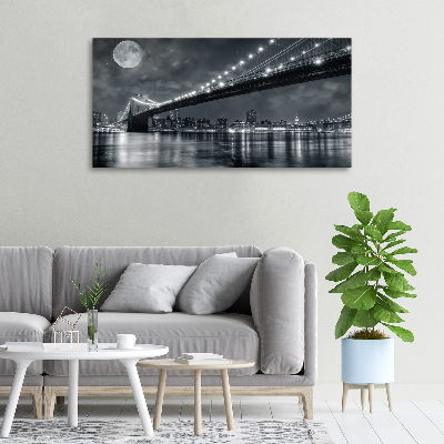 Foto canvas Brooklynbrug