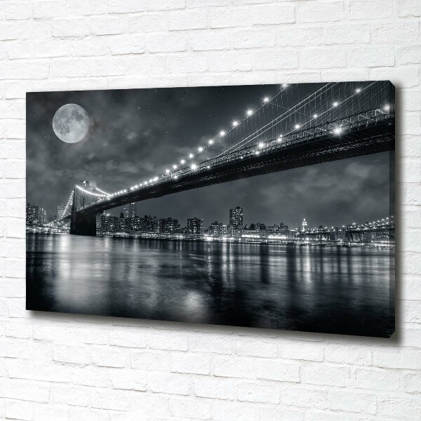 Foto canvas Brooklynbrug