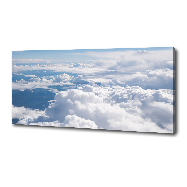 Foto op canvas Uitzicht vanuit het vliegtuig