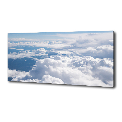 Foto op canvas Uitzicht vanuit het vliegtuig