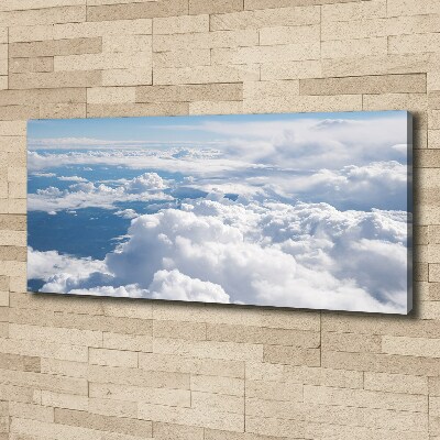 Foto op canvas Uitzicht vanuit het vliegtuig