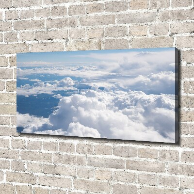 Foto op canvas Uitzicht vanuit het vliegtuig