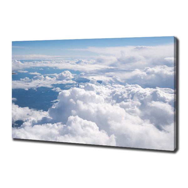 Foto op canvas Uitzicht vanuit het vliegtuig