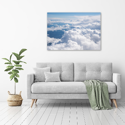 Foto op canvas Uitzicht vanuit het vliegtuig