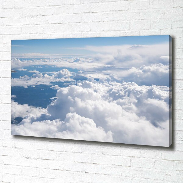 Foto op canvas Uitzicht vanuit het vliegtuig