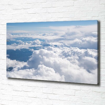 Foto op canvas Uitzicht vanuit het vliegtuig