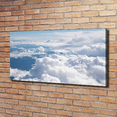 Foto op canvas Uitzicht vanuit het vliegtuig