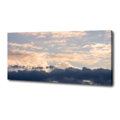 Canvas foto Wolken aan de hemel