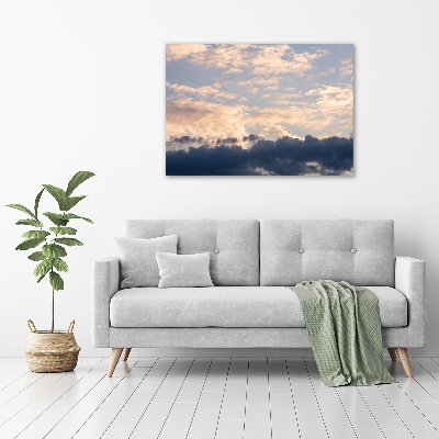 Canvas foto Wolken aan de hemel