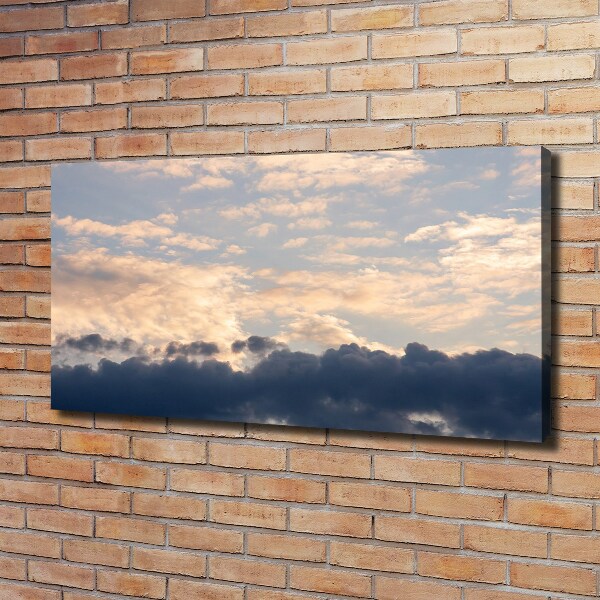 Canvas foto Wolken aan de hemel