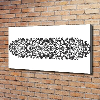 Foto op canvas Volksbloemen