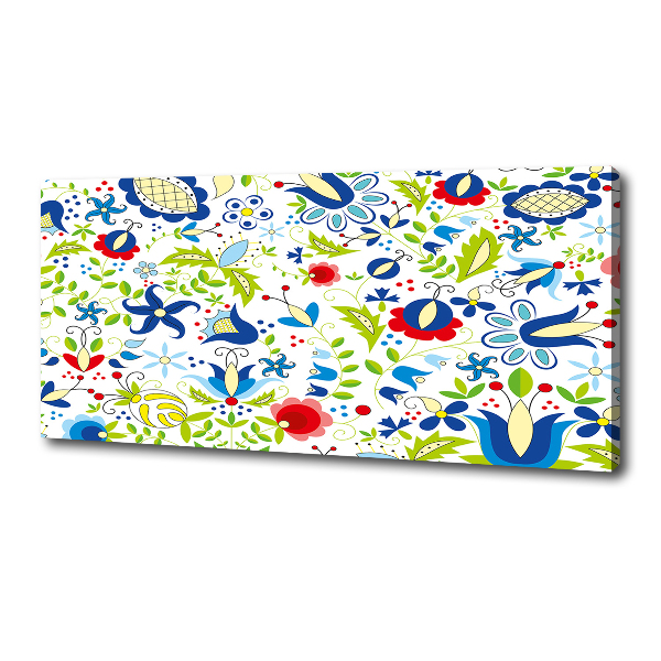 Schilderij op canvas Etnisch patroon