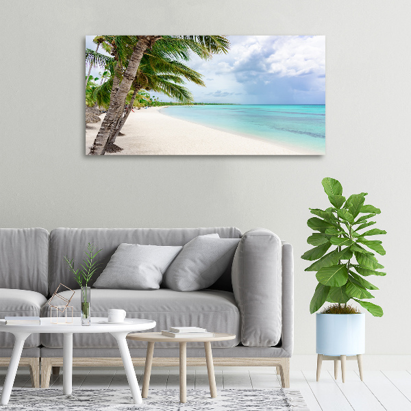 Schilderij op canvas Tropisch strand